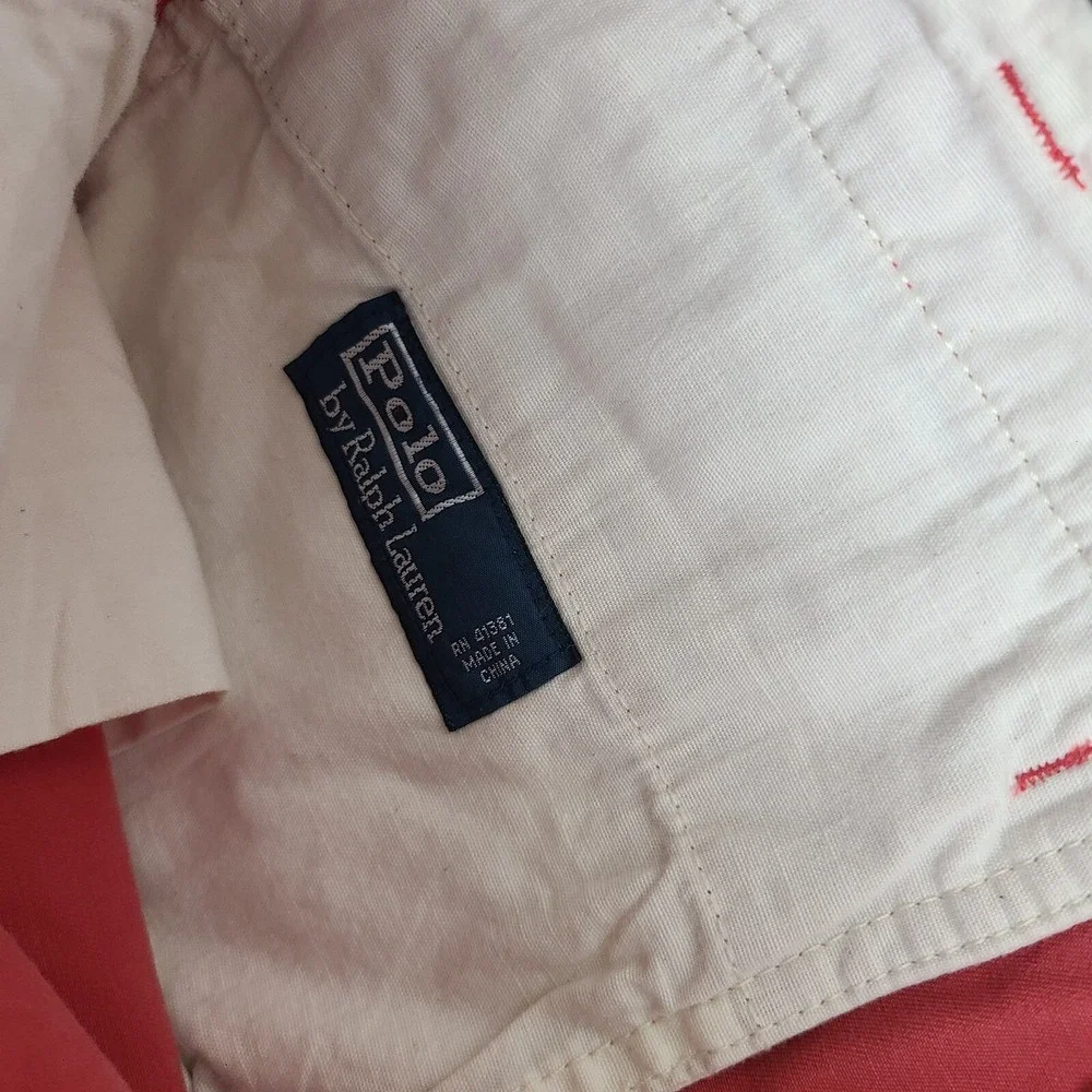 Polo Ralph Lauren Shorts Mens 36 Light Red 9